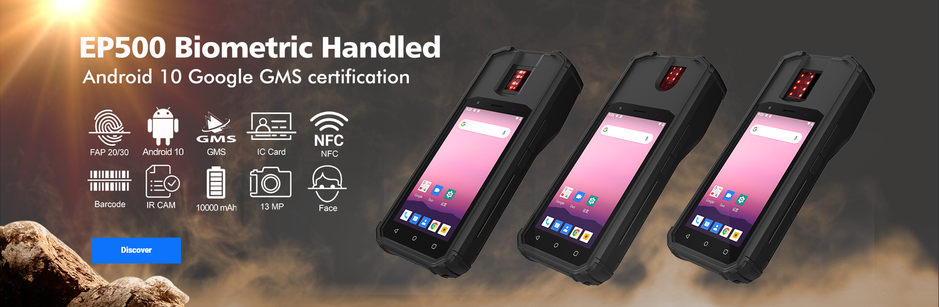 Biometric handheld EP500